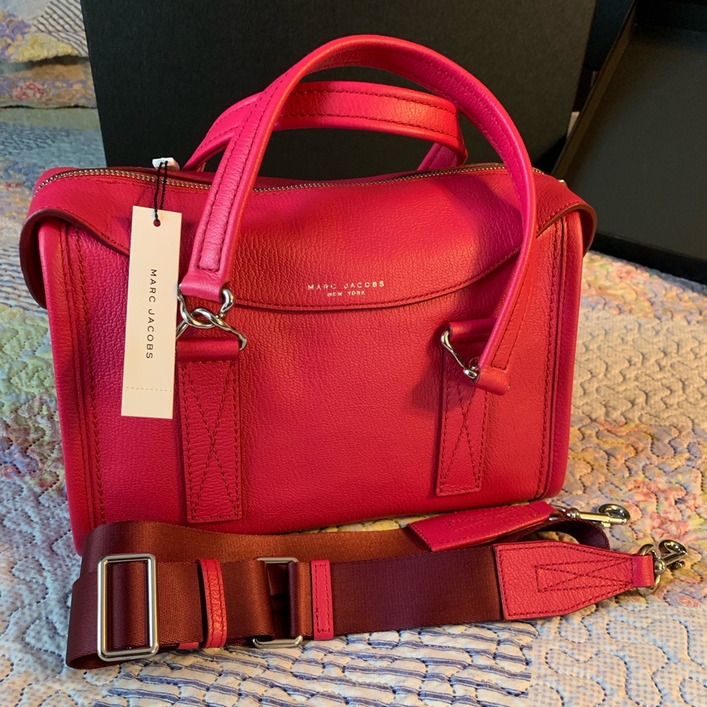 Marc Jacobs Leather Satchel/Crossbody bag